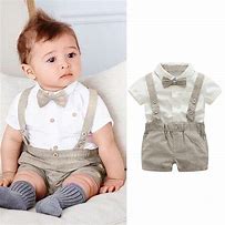Image result for Newborn Baby Boy Summer Outfits