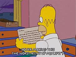 Image result for Homer Simpson Reading