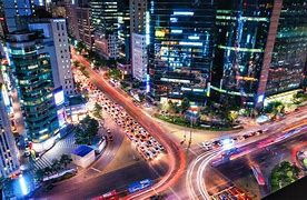 Image result for Busy Street in Seoul