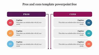 Image result for Pp Pros Cons Template