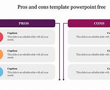 Image result for Detailed Pros and Cons Template