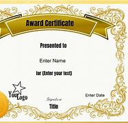 Image result for Best Certificates Format