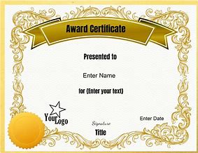 Image result for Most Improved Certificates Free Printable