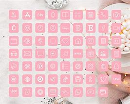 Image result for Pastel Pink App Icons