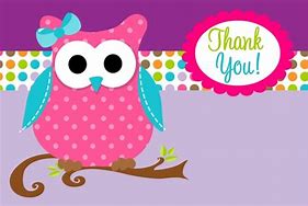 Image result for Owl Thank You Clip Art
