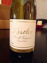 Image result for Kistler Chardonnay Sand Hill Durell