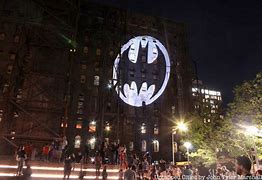 Image result for Bat Signal New York City