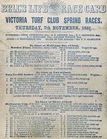 Image result for Melbourne Cup 1861