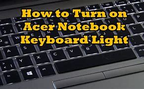 Image result for Acer Keyboard Light