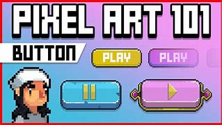 Image result for Pixel Art Buttons
