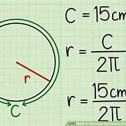 Image result for How to Work Out Radius of a Circle