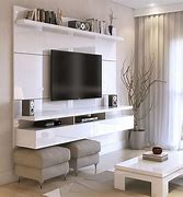Image result for Modern Bedroom TV Wall