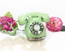 Image result for Green Corded Phone