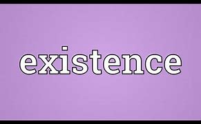 Image result for The Word Exist