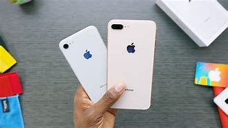 Image result for iPhone 8 Plus Gold vs Silver