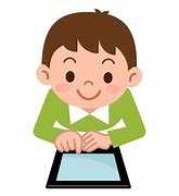 Image result for Kid Watching iPad Template