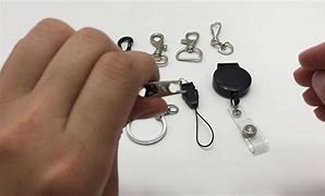 Image result for How to Un Clip a Lanyard Hook