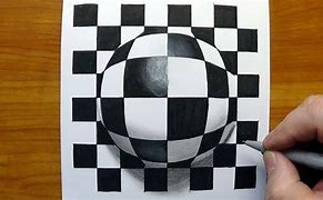 Image result for Op Art Sphere