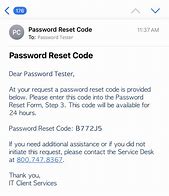 Image result for Password Reset Code