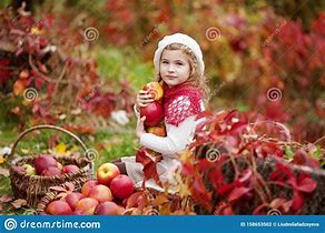 Image result for Little Girl in the Apple Tree