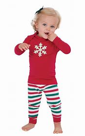 Image result for Toddler Girl Christmas Pajamas