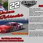 Image result for 22 NASCAR Number Purple