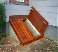 Image result for 2X6 Lumber Cellar Door