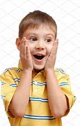 Image result for Excited Boy Face