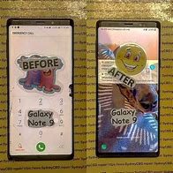 Image result for Smashed Galaxy Note 9