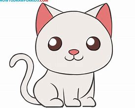 Image result for Cat Drawing for Kids