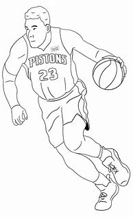 Image result for NBA Players Coloring Pages