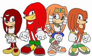 Image result for Knuckles and Tikal the Echidna