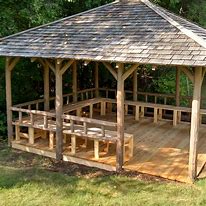 Image result for Rustic Gazebo Ideas