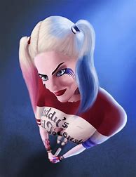 Image result for Harley Quinn Cartoon Fan Art