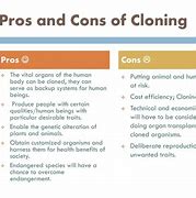 Image result for Cloning Pros and Cons