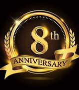 Image result for Happy 8th Anniversary Calligraphy