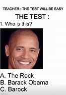 Image result for Easy Test Meme