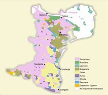 Image result for Romanian Ethnic Map of Dobruja