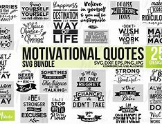 Image result for Inspirational Quotes SVG Free