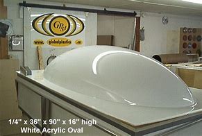 Image result for Oval Dome Acrylic
