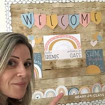 Image result for Rainbow Bulletin Board