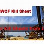 Image result for What Is a Kill Sheet