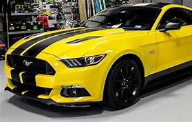 Image result for Yellow Mustang 01