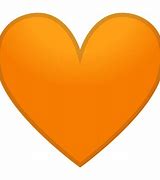 Image result for Orange Blue Emoji Hearts