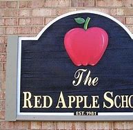 Image result for Dark Red Apple's School