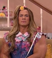 Image result for John Cena Dressed as a Girl Meme