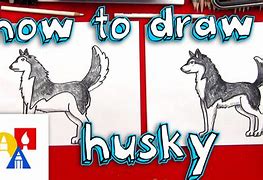 Image result for Husky Cartoon Drawing