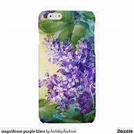 Image result for iPhone with Lilac and Flowers On Back