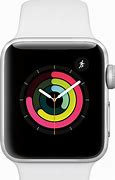 Image result for Silver Aluminum White Sport Band Apple Watch