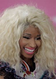 Image result for Nicki Minaj Peach Hair